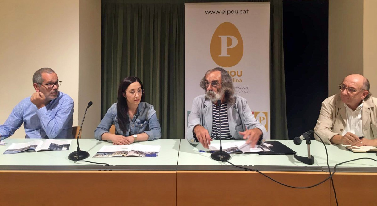 El 5 d’octubre de 2022 al centre cultural del Casino, a la presentació del número sobre Tòpics manresans